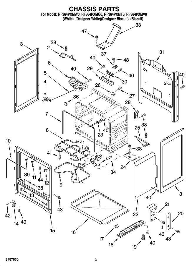 Diagram for RF364PXMQ0