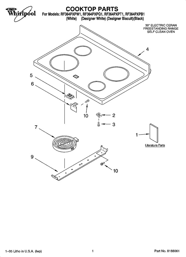 Diagram for RF364PXPB1