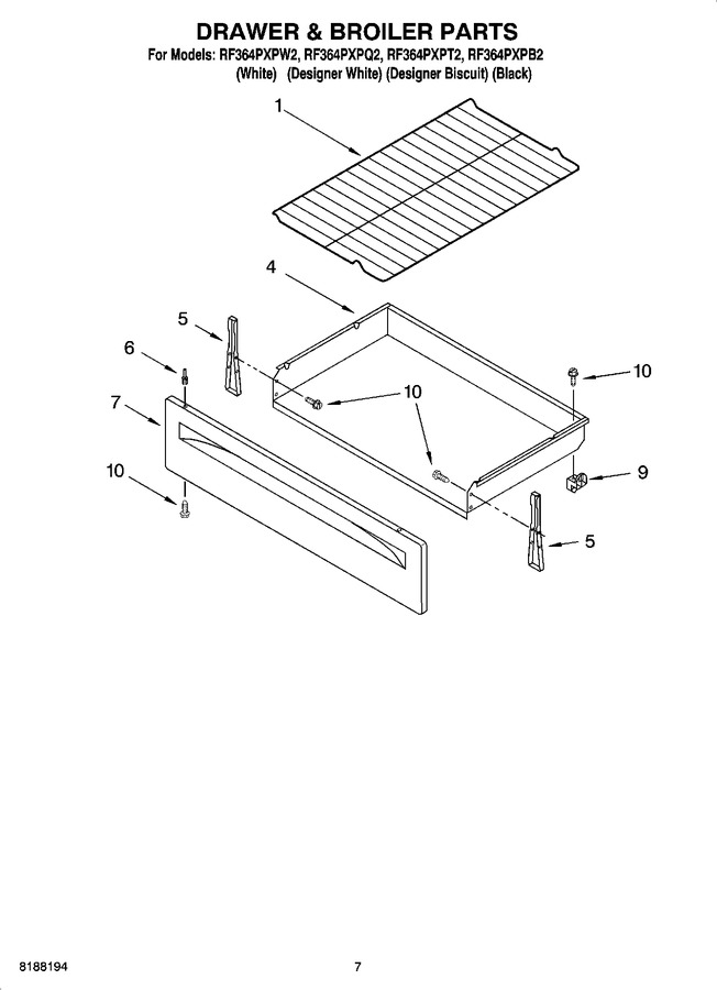 Diagram for RF364PXPQ2