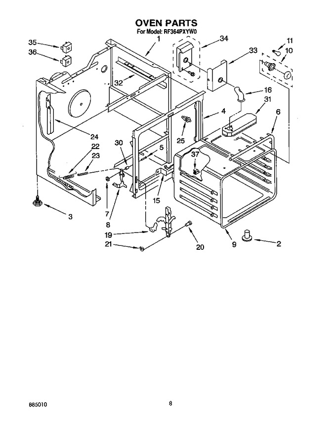 Diagram for RF364PXYN0