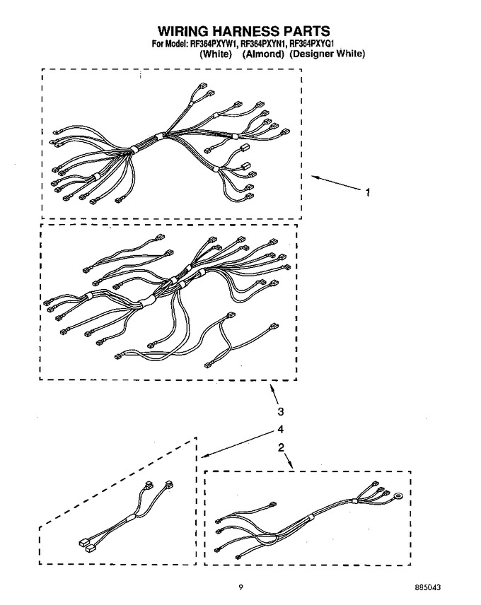 Diagram for RF364PXYW1