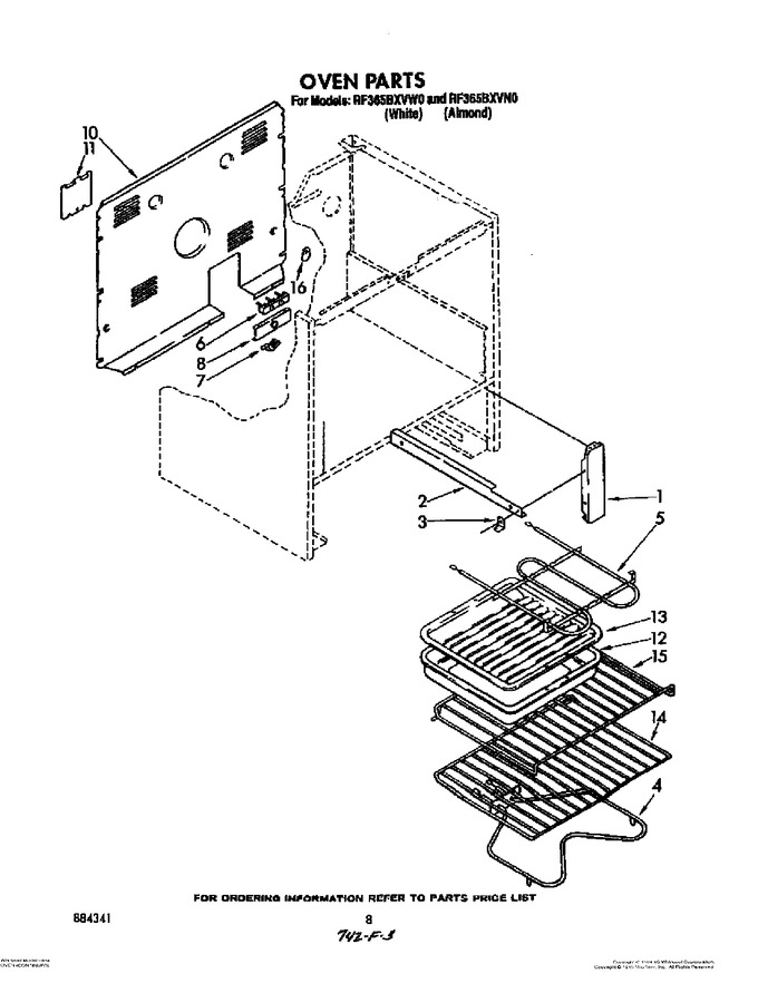 Diagram for RF365BXVW0