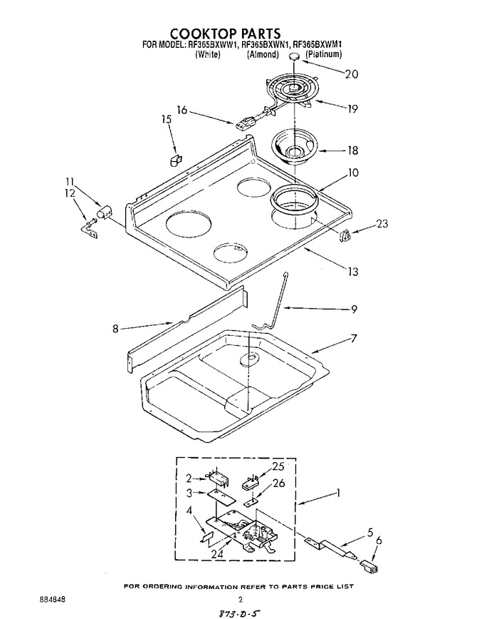 Diagram for RF365BXWW1