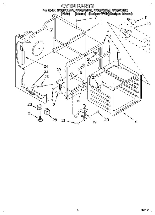 Diagram for RF365PXDZ0