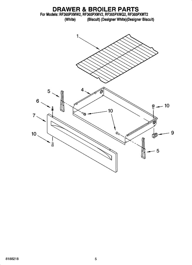 Diagram for RF365PXMQ2