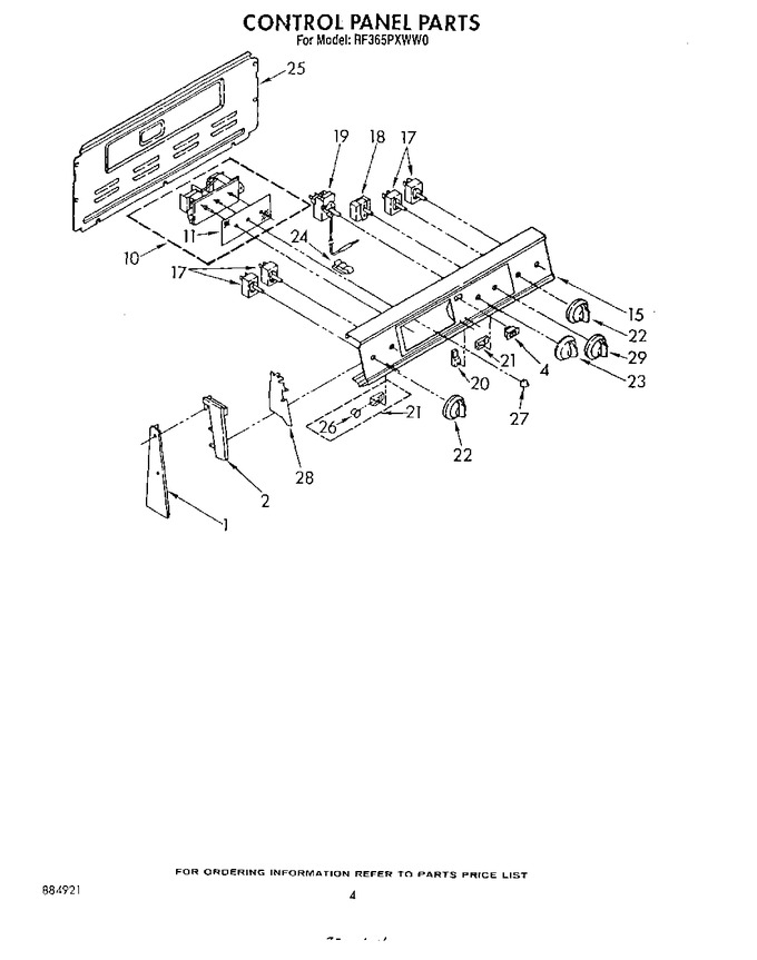 Diagram for RF365PXWN0