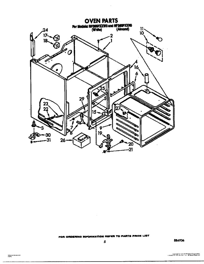 Diagram for RF365PXXN0