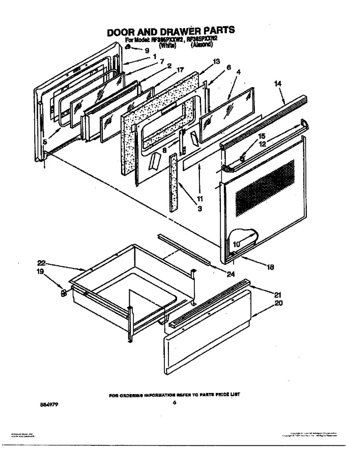 Diagram for RF365PXXW2