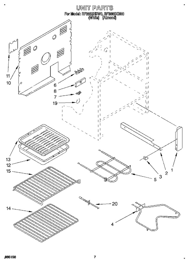 Diagram for RF3663XDN0