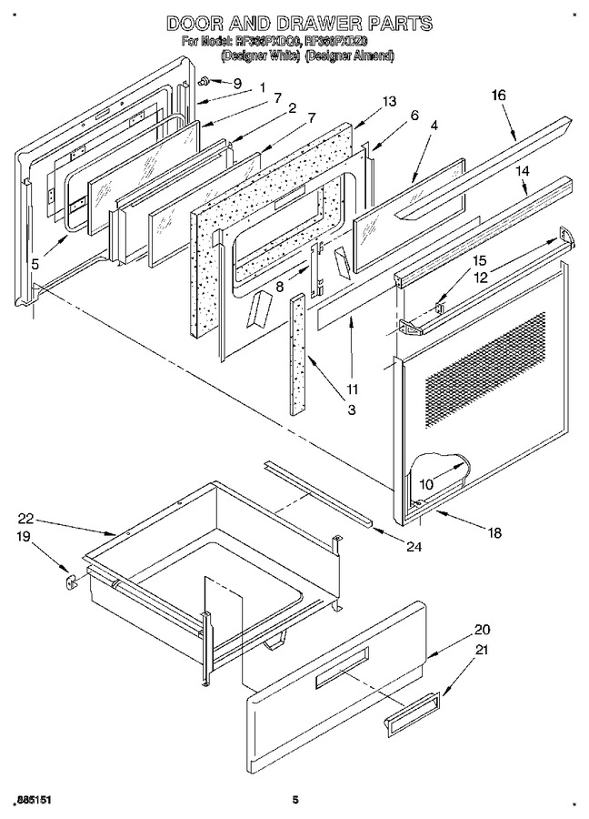 Diagram for RF366PXDZ0