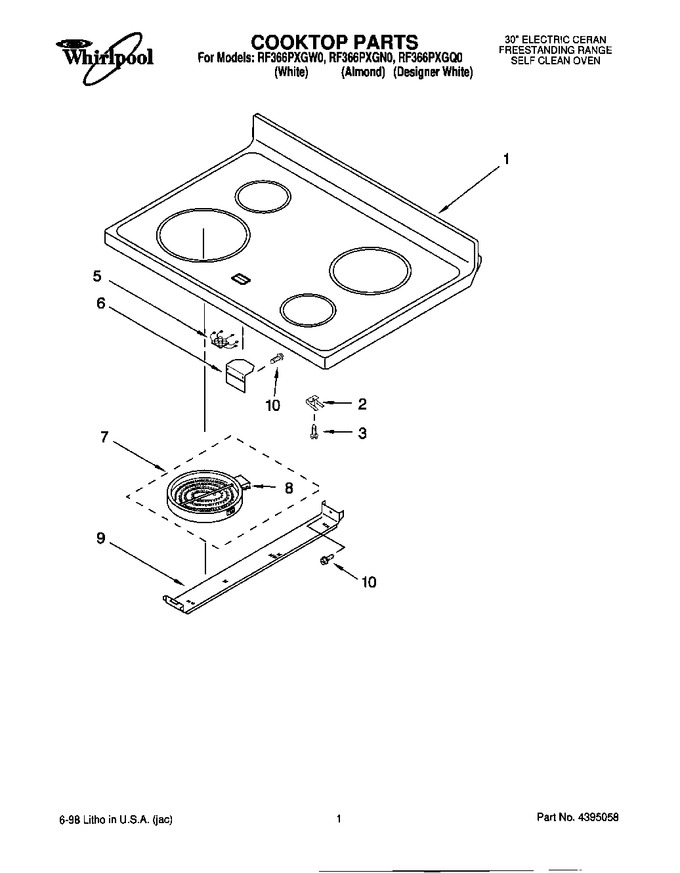 Diagram for RF366PXGQ0