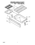 Diagram for 05 - Drawer & Broiler, Lit/optional