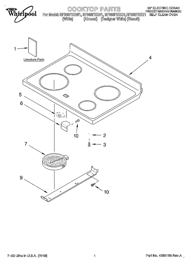 Diagram for RF366PXGW1