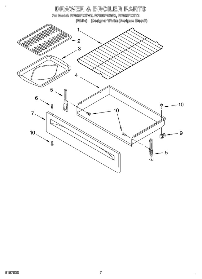 Diagram for RF366PXGW2