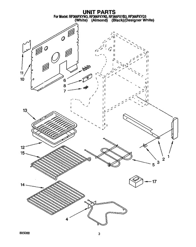 Diagram for RF366PXYW3