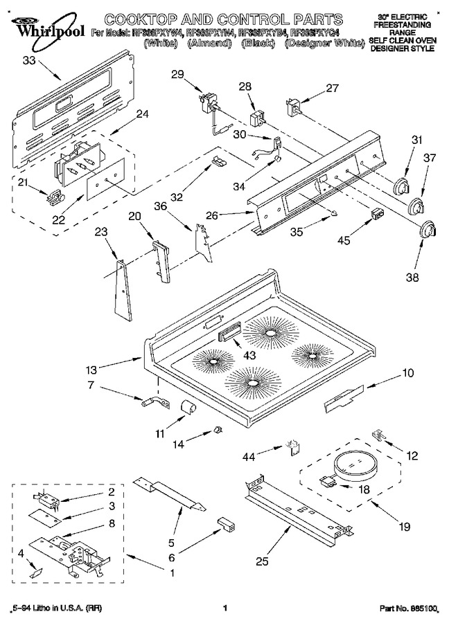 Diagram for RF366PXYN4