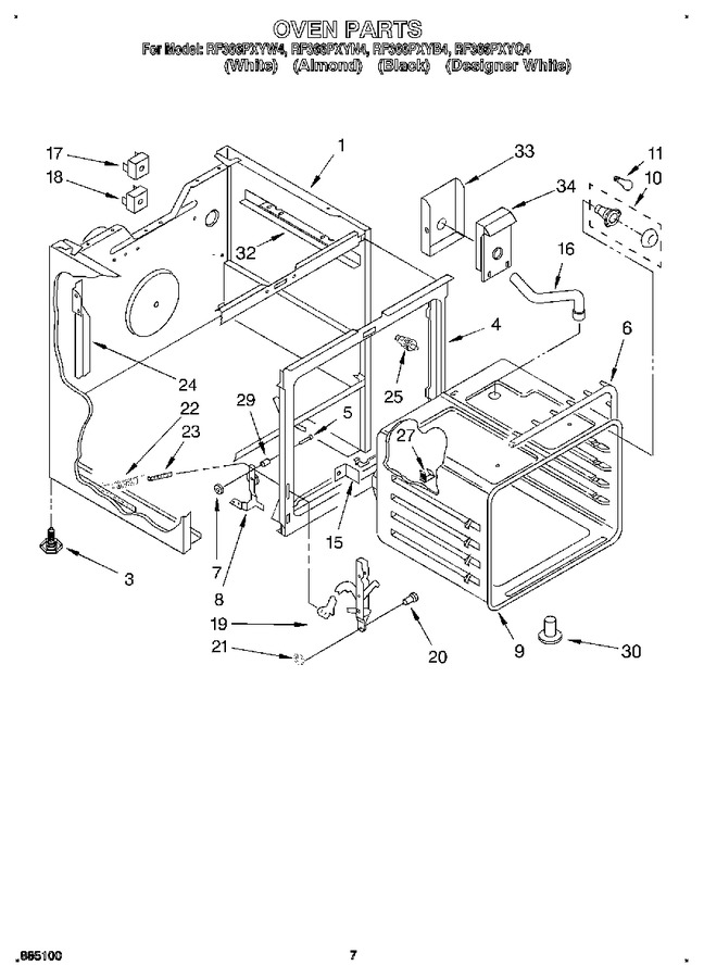 Diagram for RF366PXYN4