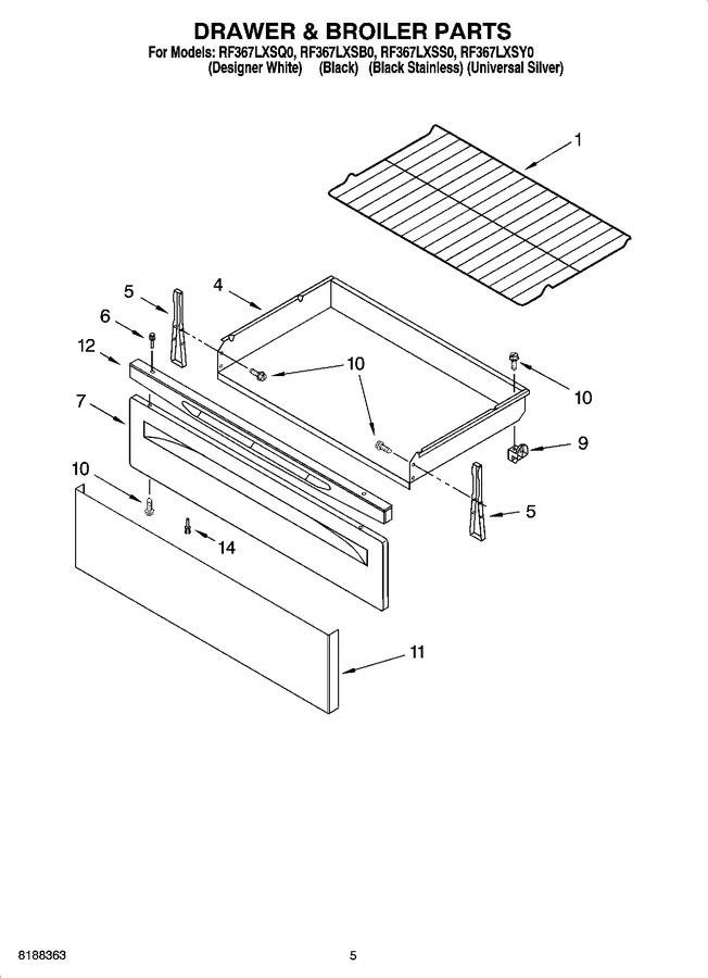 Diagram for RF367LXSQ0