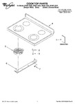 Diagram for 01 - Cooktop Parts