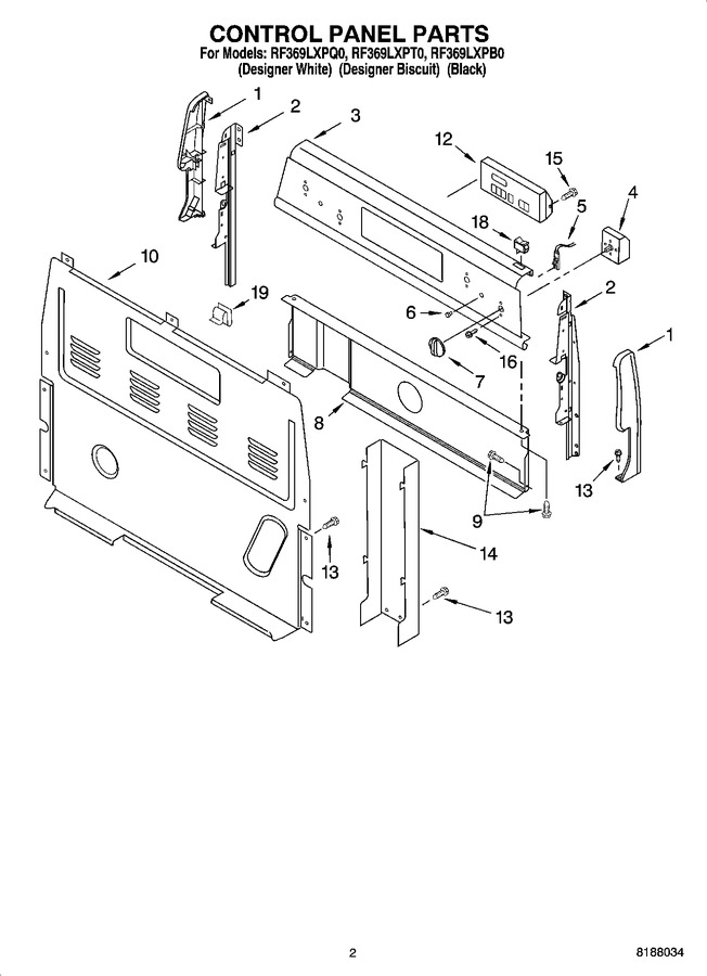 Diagram for RF369LXPB0