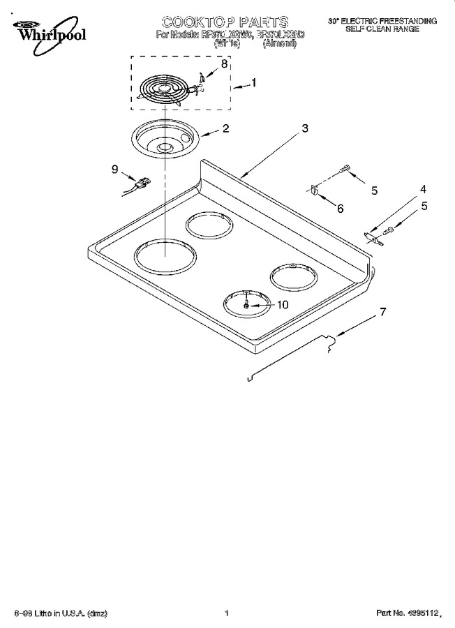 Diagram for RF370LXGW0