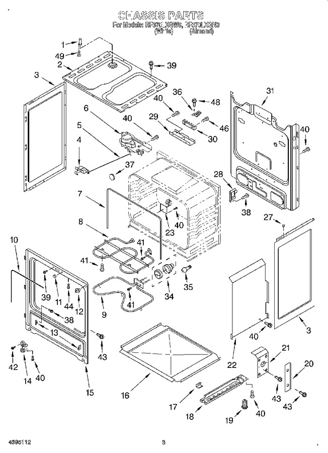 Diagram for RF370LXGN0