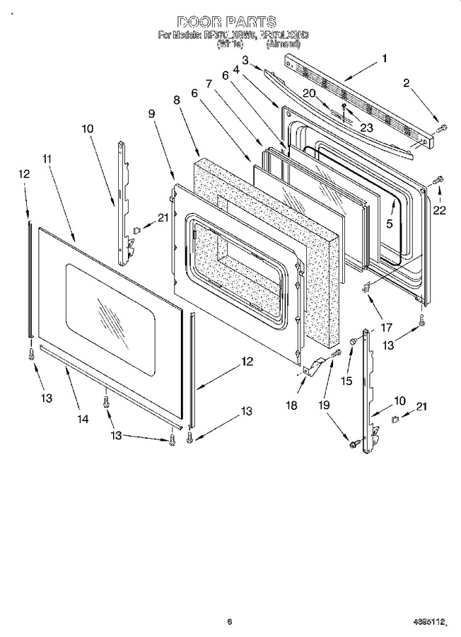 Diagram for RF370LXGW0