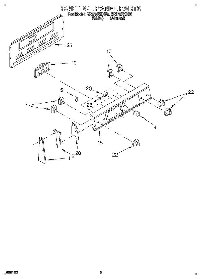 Diagram for RF370PXDN0