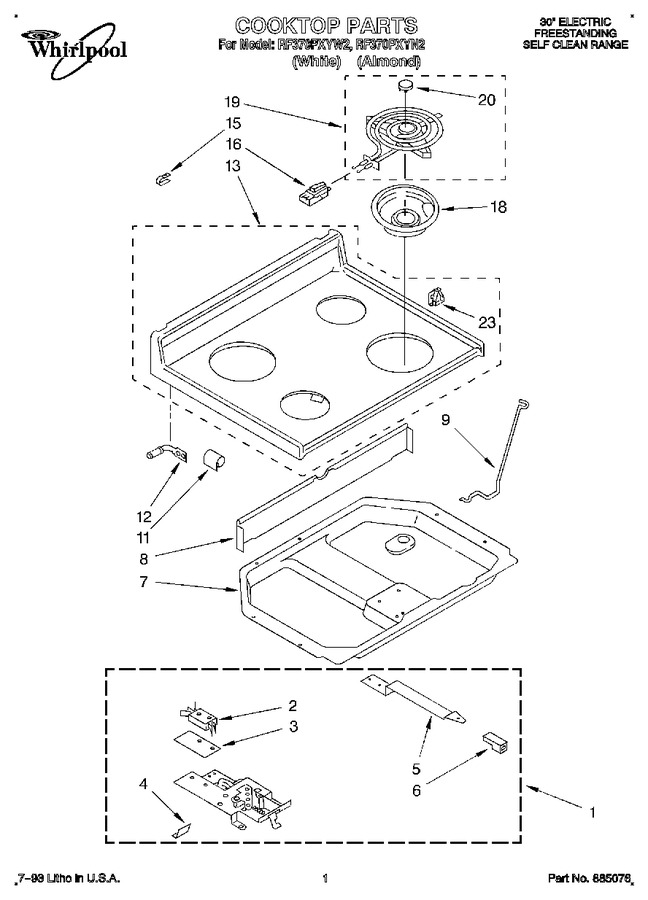 Diagram for RF370PXYN2