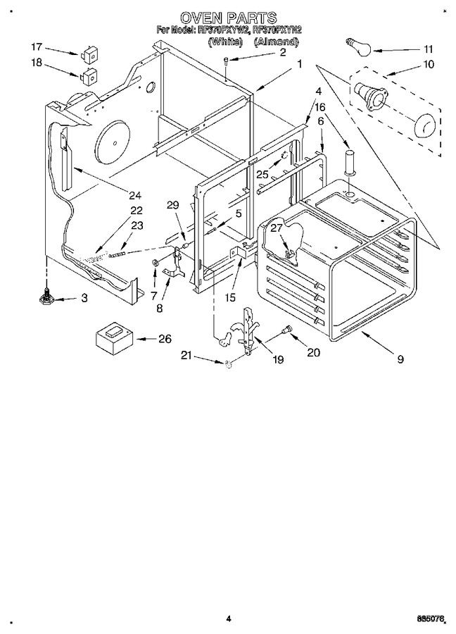 Diagram for RF370PXYW2