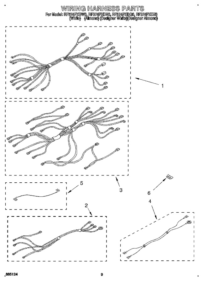 Diagram for RF374PXDZ0