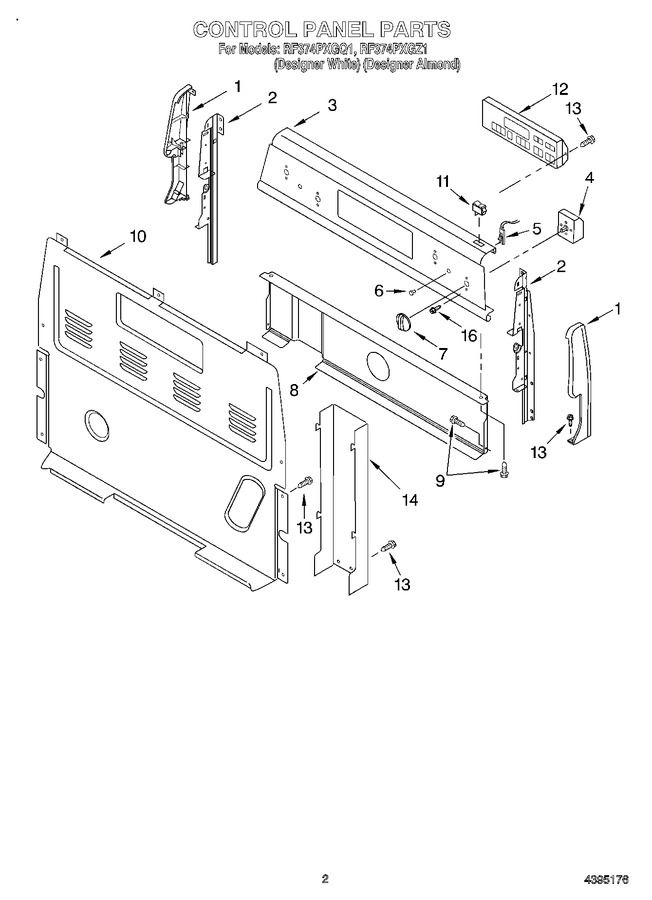 Diagram for RF374PXGQ1