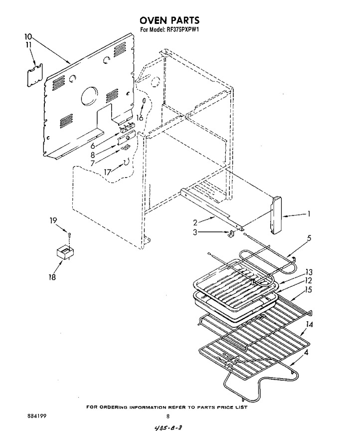 Diagram for RF375PXPW1