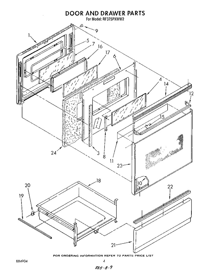 Diagram for RF375PXWW2