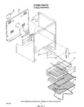 Diagram for 05 - Oven , Literature And Optional