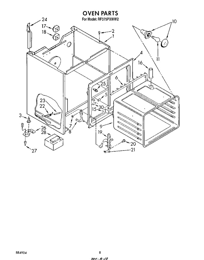 Diagram for RF375PXWN2