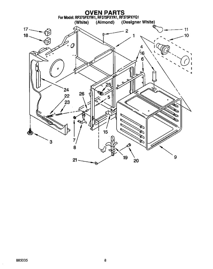 Diagram for RF375PXYN1