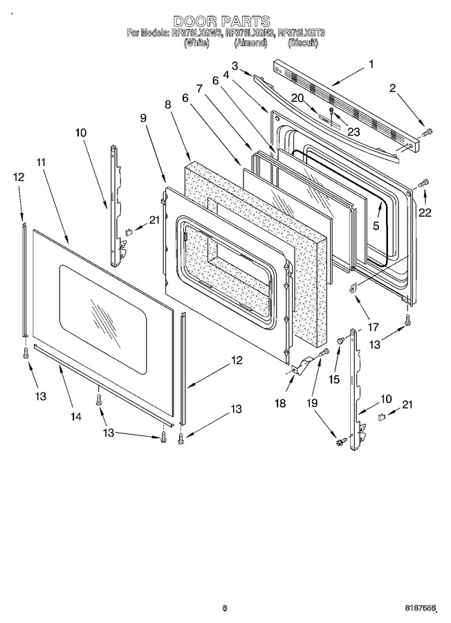 Diagram for RF376LXGN3