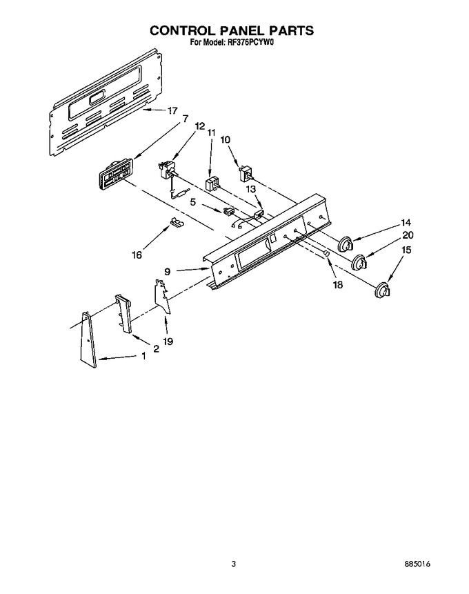 Diagram for RF376PCYW0