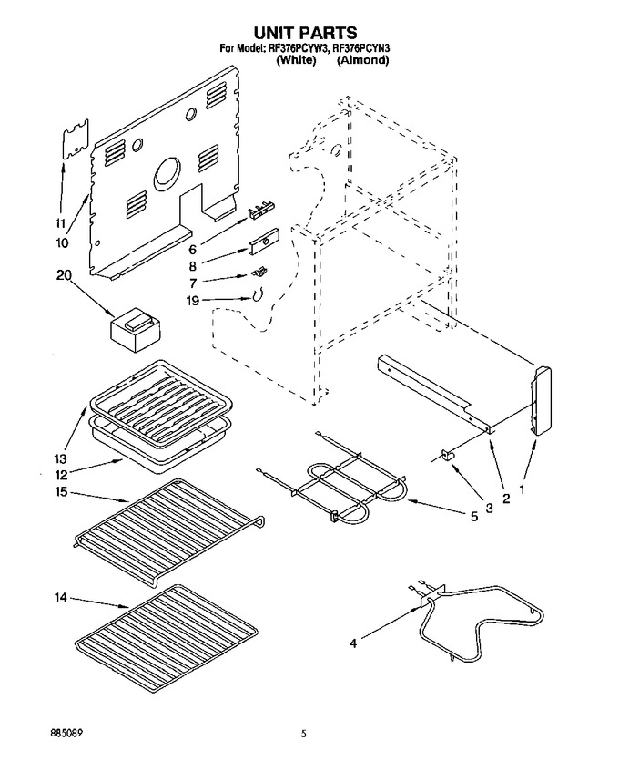 Diagram for RF376PCYW3