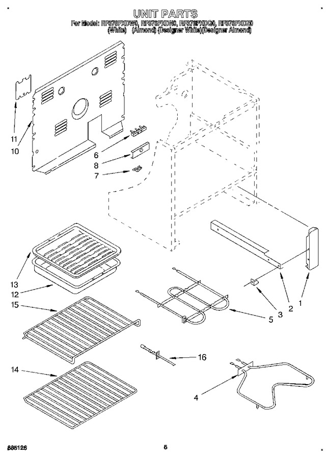 Diagram for RF376PXDZ0