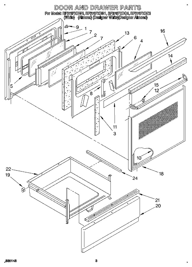 Diagram for RF376PXDQ1