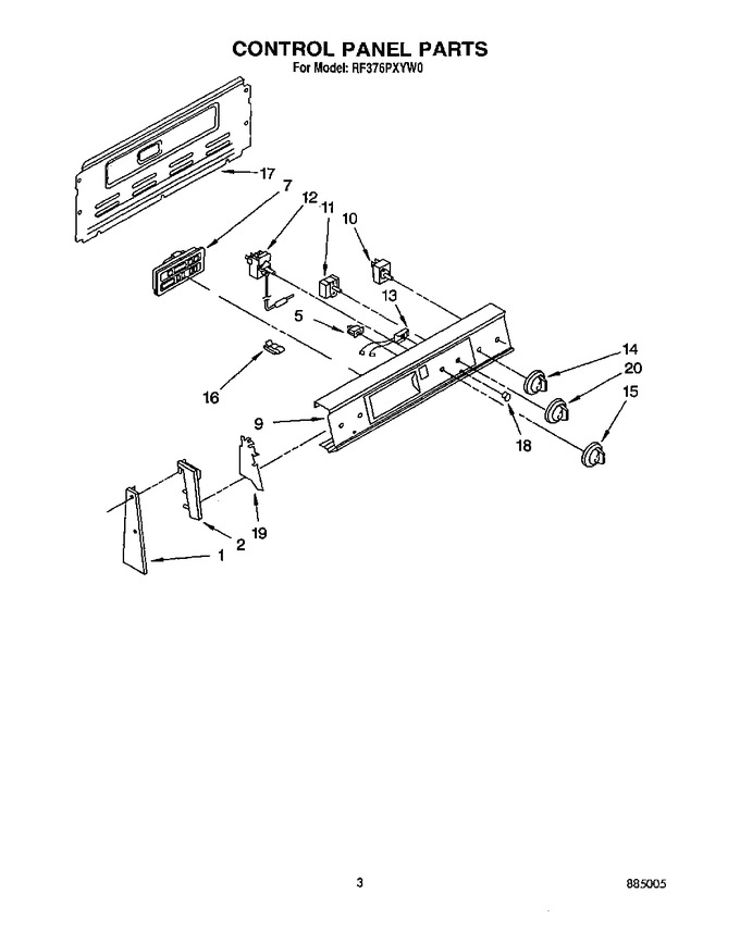 Diagram for RF376PXYW0