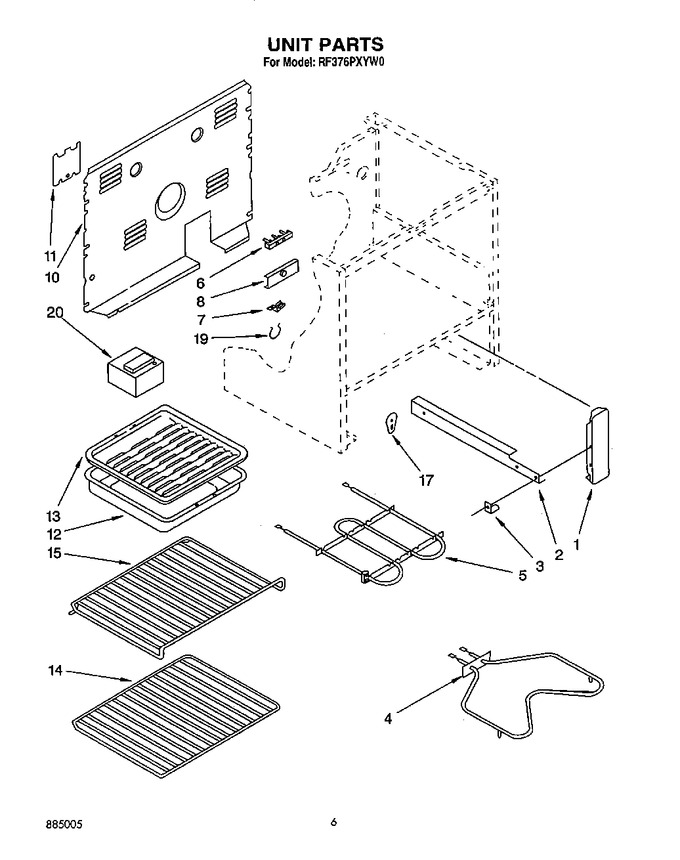 Diagram for RF376PXYB0