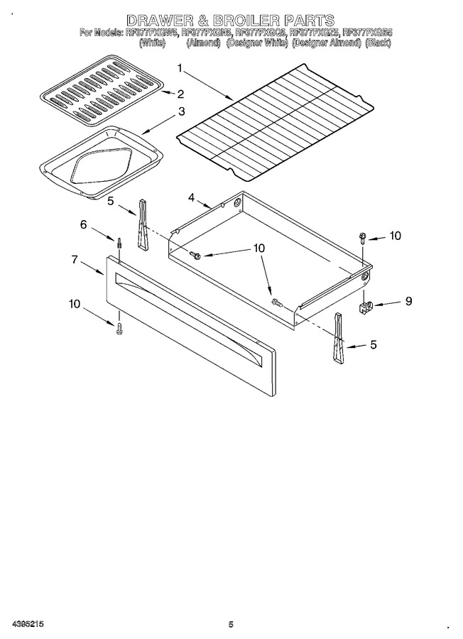 Diagram for RF377PXGW5