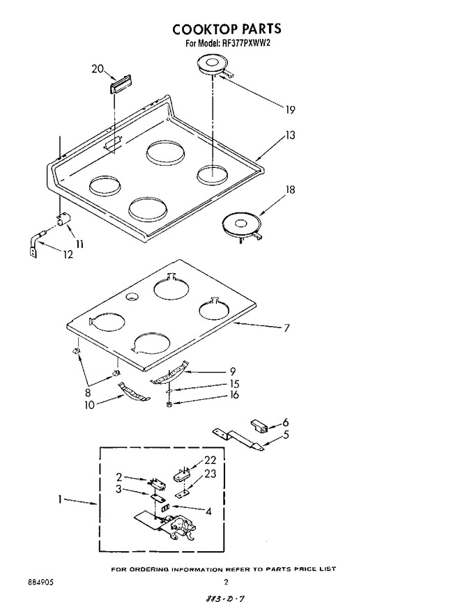 Diagram for RF377PXWN2