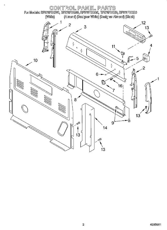 Diagram for RF378PXGN0