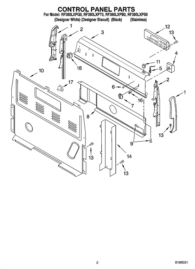 Diagram for RF380LXPT0