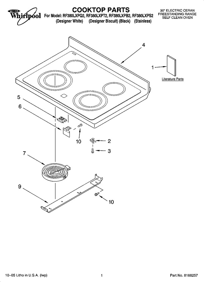 Diagram for RF380LXPQ2