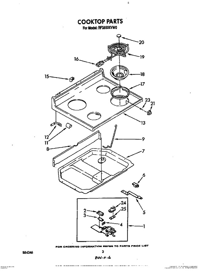 Diagram for RF3850XVW0